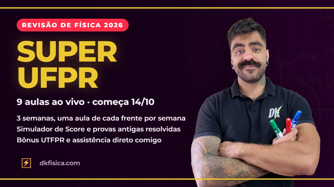 Super UFPR: 9 aulas ao vivo, começa 14/10